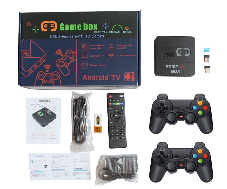 I5 Game Box Video Game Console Android 32G TV Box Built-in 6700+Games